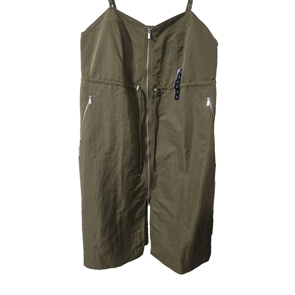 Olive Strapless Dress